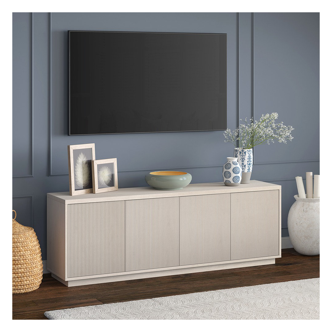 Hanson Rectangular TV Stand For TV''s Up To 75"